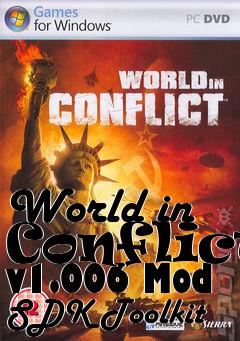 Box art for World in Conflict v1.006 Mod SDK Toolkit