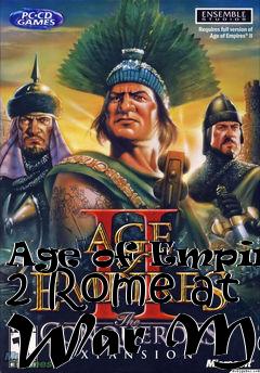 Box art for Age of Empires 2 Rome at War Mod