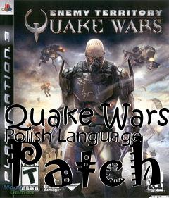 Box art for Quake Wars Polish Language Patch
