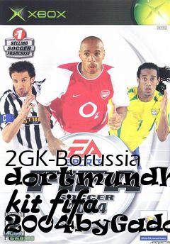 Box art for 2GK-Borussia dortmundhome kit fifa 2004byGadocar