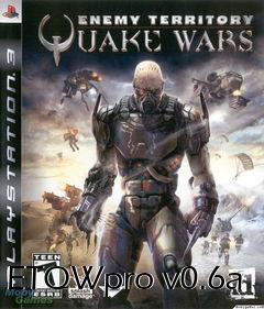 Box art for ETQWpro v0.6a