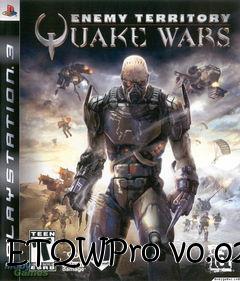 Box art for ETQWPro v0.02