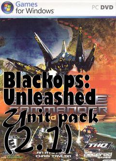 Box art for Blackops: Unleashed Unit pack (2.1)