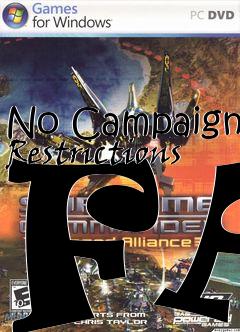 Box art for No Campaign Restrictions FA