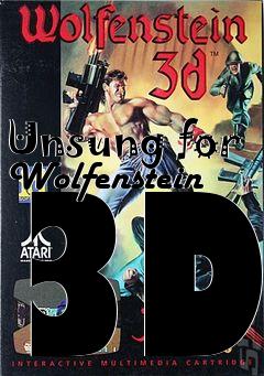 Box art for Unsung for Wolfenstein 3D