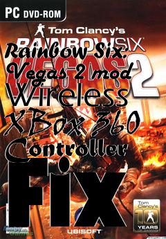 Box art for Rainbow Six: Vegas 2 mod Wireless XBox 360 Controller Fix