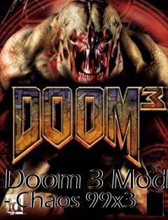 Box art for Doom 3 Mod - Chaos 99x3