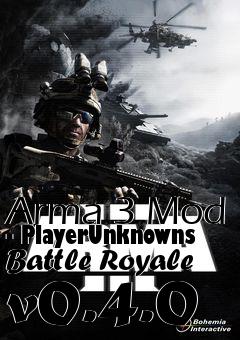 Box art for Arma 3 Mod - PlayerUnknowns Battle Royale v0.4.0