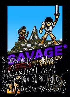 Box art for Savage: The Shard of Gosen (Public Alpha v03)