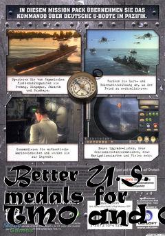 Box art for Better U.S. medals for TMO and OTC