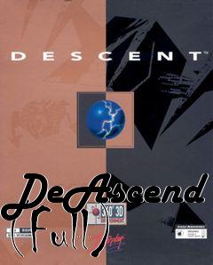 Box art for DeAscend (Full)