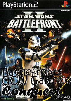 Box art for Battlefronts GCW Galactic Conquest