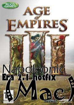 Box art for Napoleonic Era 2.1 hotfix (Mac)