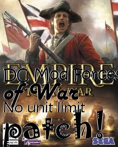 Box art for DC Mod Forces of War - No unit limit patch!
