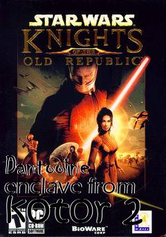 Box art for Dantooine enclave from kotor 2