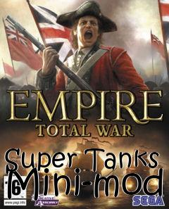 Box art for Super Tanks Mini-mod