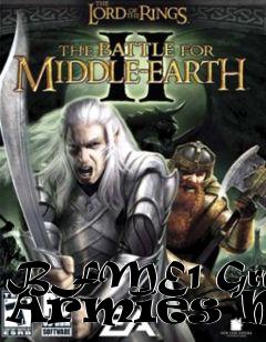 Box art for BFME1 Grand Armies Mod