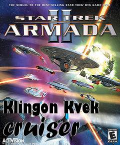 Box art for Klingon Kvek cruiser
