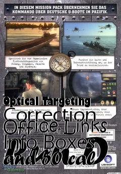 Box art for Office Links Info Boxes and 50 cal