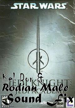 Box art for Kel Dor & Rodian Male Sound Fix