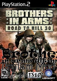 Box art for Brothers in arms Ultimate Realism Mod EIB version