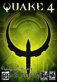 Box art for Quake 2 super pack sounds