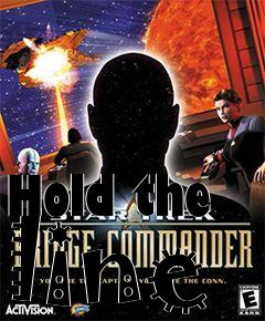 Box art for Hold the line