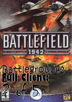 Box art for Battlegroup42 Full Client: 2 of 5