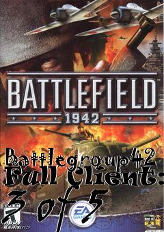 Box art for Battlegroup42 Full Client: 3 of 5