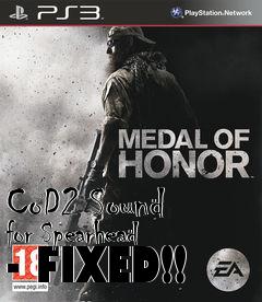 Box art for CoD2 Sound for Spearhead - FIXED!!