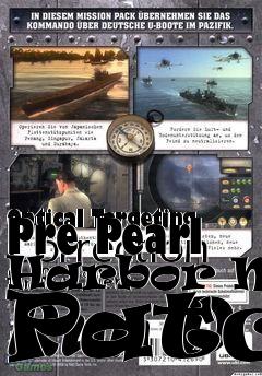 Box art for Pre Pearl Harbor Mod Patch