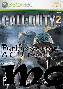 Box art for Purifys weapon A.C.D. tweak mod