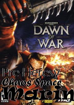 Box art for Pre-Heresy Chaos Space Marines