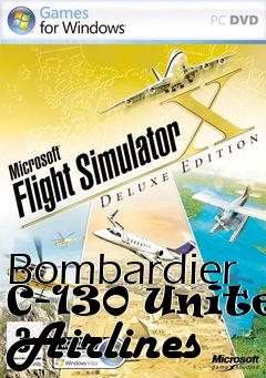 Box art for Bombardier C-130 United Airlines