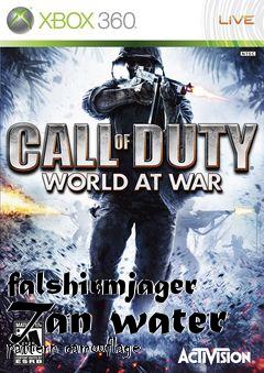 Box art for falshirmjager Tan water pattern camouflage