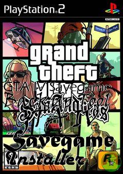 Box art for GTA IV Savegame Backup Tool   GTA IV Savegame Installer