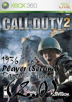 Box art for 1936 Single Player (Second Part) - English (2.0)
