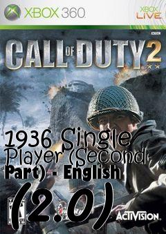 Box art for 1936 Single Player (Second Part) - English (2.0)