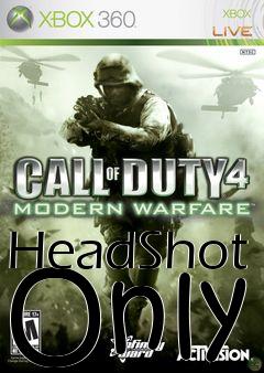 Box art for HeadShot Only