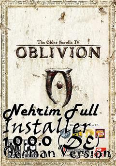 Box art for Nehrim Full Installer 1.0.0.0 (DE) German Version