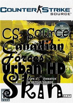 Box art for CS: Source Canadian Forces - Urban HD Skin