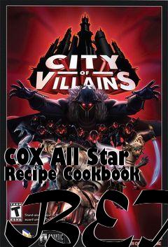 Box art for COX All Star Recipe Cookbook BETA