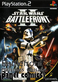 Box art for Battlefront funnies (single panel comics)