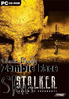 Box art for Classic Bloody Zombie Face Skin