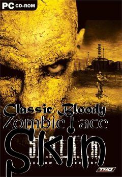 Box art for Classic Bloody Zombie Face Skin