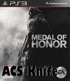 Box art for ACS Knife