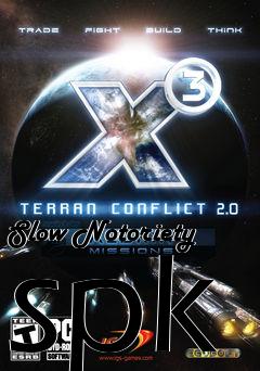 Box art for Slow Notoriety spk