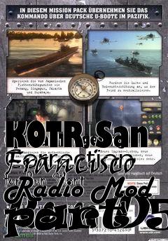 Box art for KOTR San Francisco Radio Mod part 54