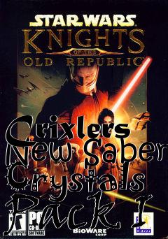 Box art for Crixlers New Saber Crystals Pack I