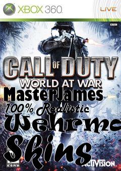 Box art for MasterJames 100% Realistic Wehrmacht Skins